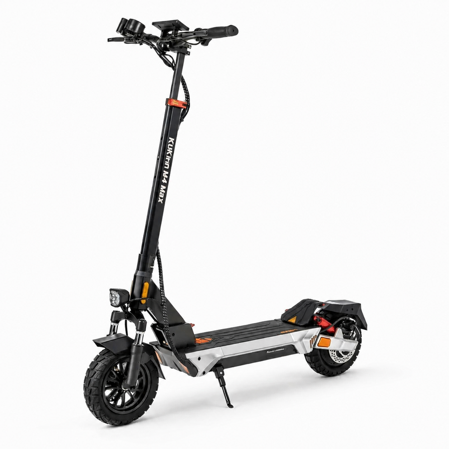Hulajnoga elektryczna KuKirin M4 Max, silnik 800W, bateria 48V 18Ah, 10-calowe opony, maks. prędkość 45km/h - wyspahulajnog.app
