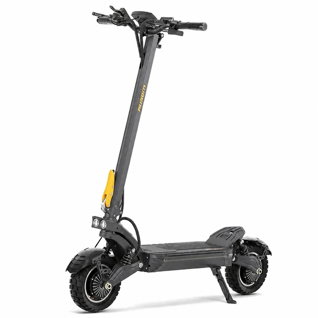 Składana hulajnoga elektryczna Ausom F1 Max, silnik 2*1400W, bateria 60V 20,8Ah, opony 10x3,0 cali, maks. prędkość 72 km/h - wyspahulajnog.app
