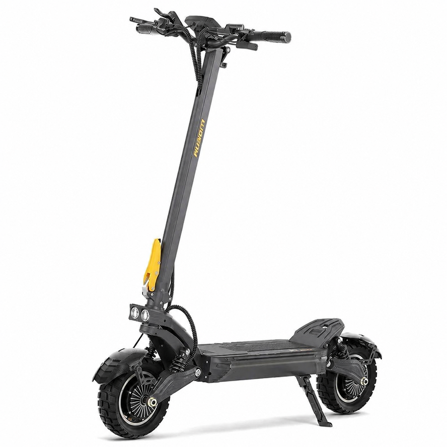 Składana hulajnoga elektryczna Ausom F1 Max, silnik 2*1400W, bateria 60V 20,8Ah, opony 10x3,0 cali, maks. prędkość 72 km/h - wyspahulajnog.app