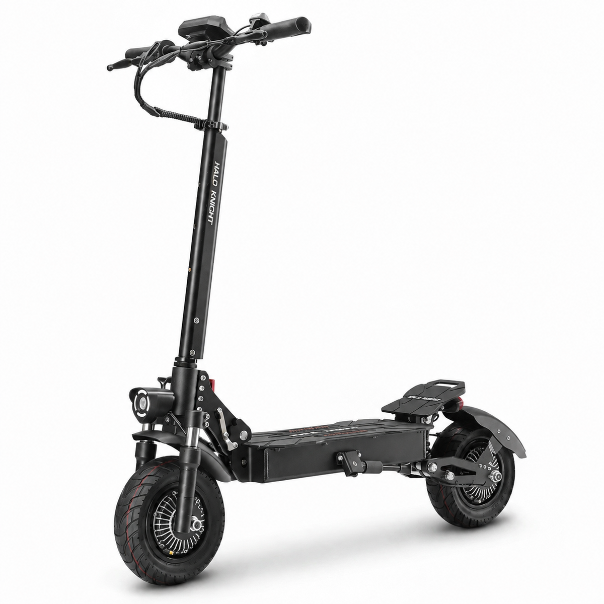 Halo Knight T104 Składana hulajnoga elektryczna, silnik 1200W*2, bateria 52V 21Ah, 10-calowe opony, maks. prędkość 65km/h - wyspahulajnog.app