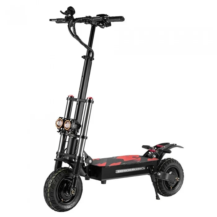 BOYUEDA S3-11 Składana hulajnoga elektryczna, silnik 2*3000 W, akumulator 60 V 38 Ah, 11-calowa opona, 85 km/h - wyspahulajnog.app