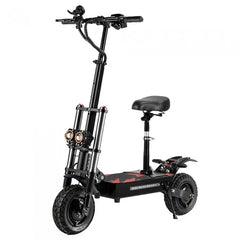 BOYUEDA S3-11 Składana hulajnoga elektryczna, silnik 2*3000 W, akumulator 60 V 38 Ah, 11-calowa opona, 85 km/h - wyspahulajnog.app
