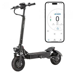 Halo Knight T104 Składana hulajnoga elektryczna, silnik 1200W*2, bateria 52V 21Ah, 10-calowe opony, maks. prędkość 65km/h - wyspahulajnog.app