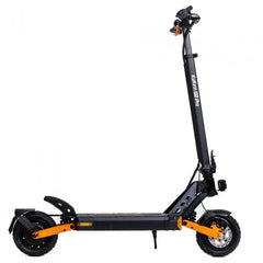 Hulajnoga elektryczna KuKirin G2 PRO Wersja Ulepszona 2024 - Silnik 600W 15.6Ah Opony 9 Cali 45km/h – Czarna Pomarańczowa - wyspahulajnog.app