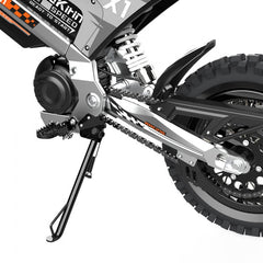 Motocykl elektryczny KuKirin X1, silnik o średniej mocy 1000 W, akumulator 48 V 20,8 Ah, opony terenowe 14/12 cali - wyspahulajnog.app