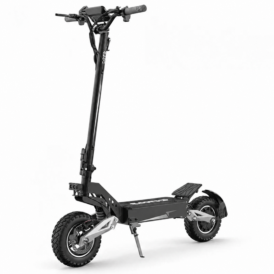 Składana hulajnoga elektryczna OOTD T10, silnik 500W, bateria 48V 13,5Ah, 11-calowe opony, maks. prędkość 50km/h, zasięg 45km - wyspahulajnog.app