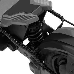 Ausom L1 Max Składana e-hulajnoga, 1000W 48V 20,8Ah 90 km 50 km/h, amortyzujące zawieszenie sprężynowe - wyspahulajnog.app