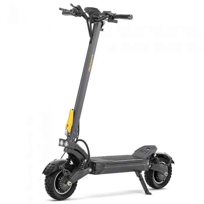 Składana hulajnoga elektryczna Ausom F1 Max, silnik 2*1400W, bateria 60V 20,8Ah, opony 10x3,0 cali, maks. prędkość 72 km/h - wyspahulajnog.app