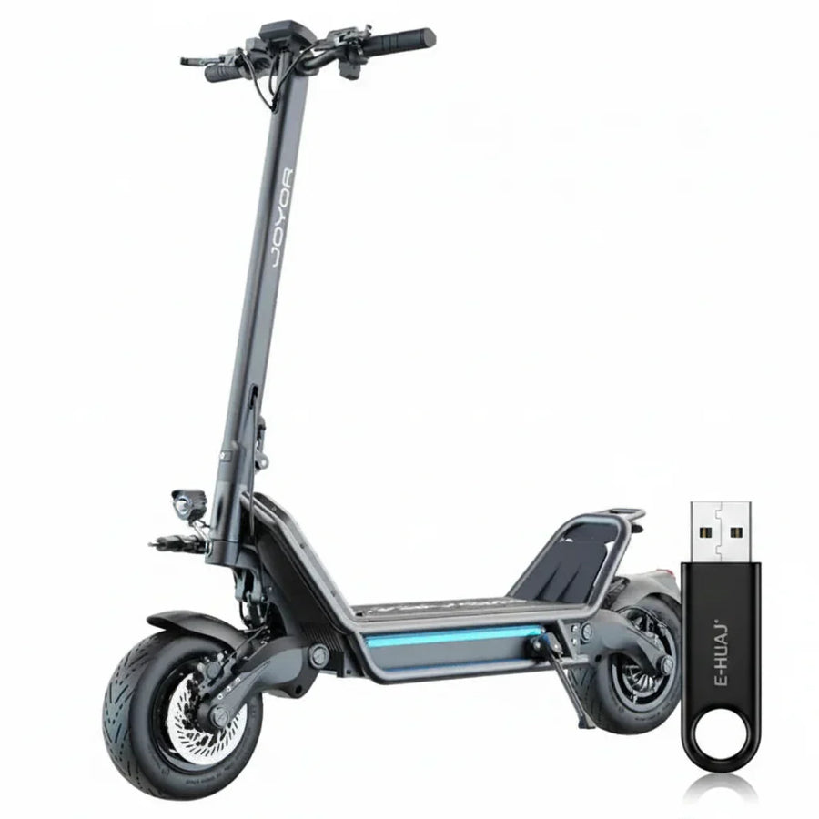 Joyor E6-S, bateria 60V 31.5Ah, tłumik kierownicy, prędkość 80km/h - wyspahulajnog.app