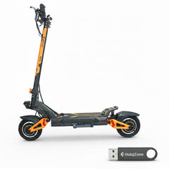 KuKirin G3 Pro, silniki 1200W*2, 65km/h, bateria 23,2Ah, czarny - wyspahulajnog.app